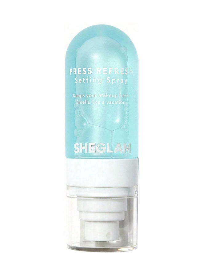 SHEGLAM Press RefreSetting Spray Blue  - Image 1