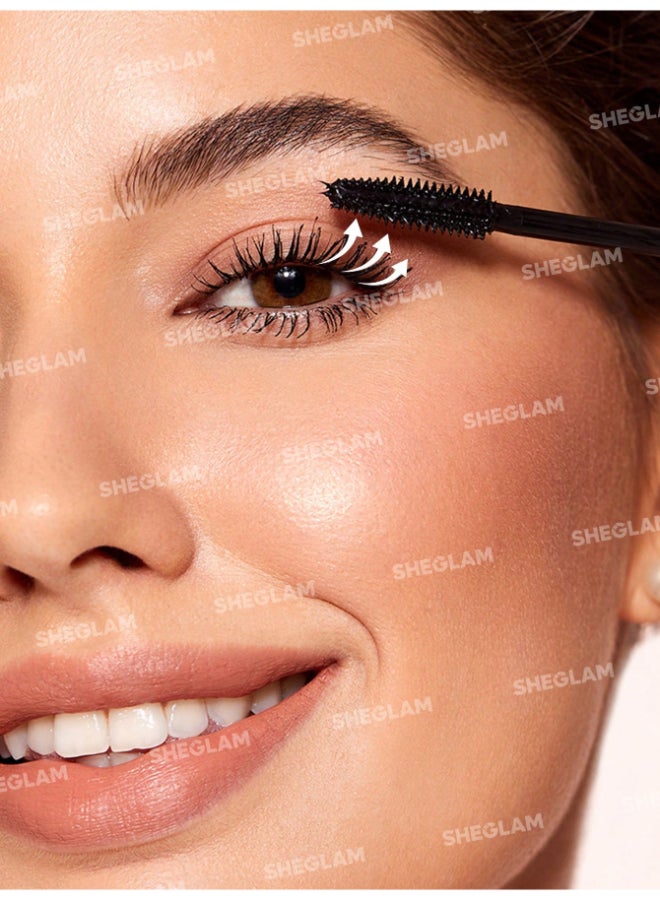 SHEGLAM Flutter Wink Volumizing Mascara Black  - Image 3