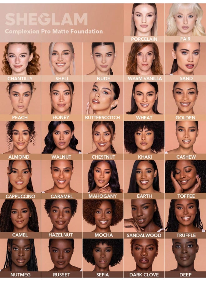 Complexion Pro LLsting Brethbl Matte Fndn Caramel