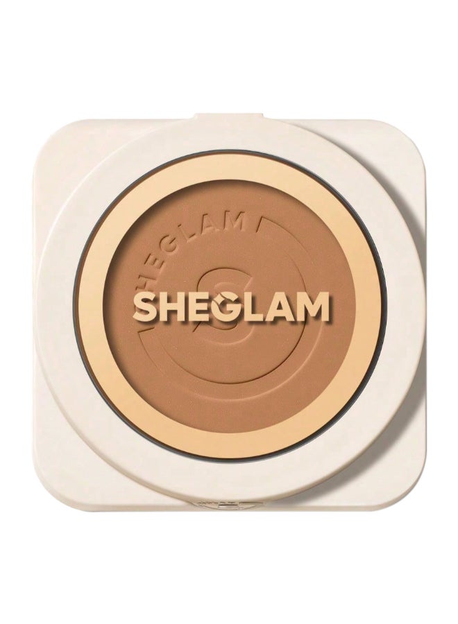 شيجلام Skin-Focus High Coverage Powder Foundation Walnut  - Image 1