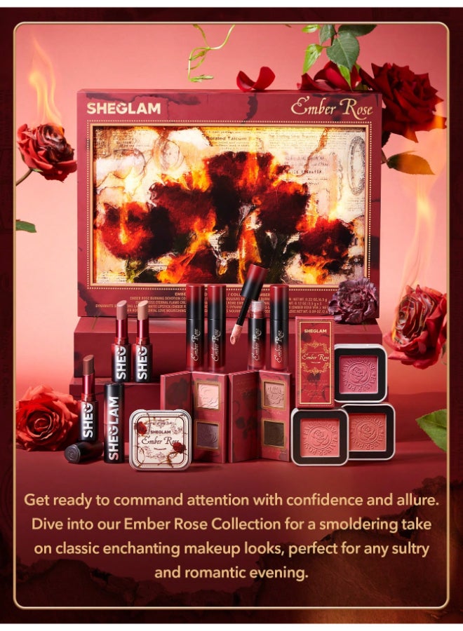 Ember Rose Burning Devotion Color Palette Rose Burining