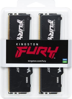 Kingston Fury Beast Black RGB (2x8GB) 5200MT/s DDR5 CL40 DIMM Desktop Gaming Memory Kit of 2 - KF552C40BBAK2-16 16 GB  - Image 4