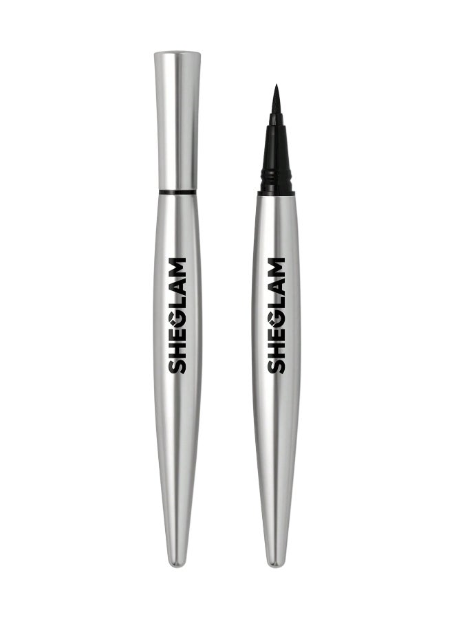 SHEGLAM Uninterrupted Waterproof Liquid Eyeliner Black  - Image 1