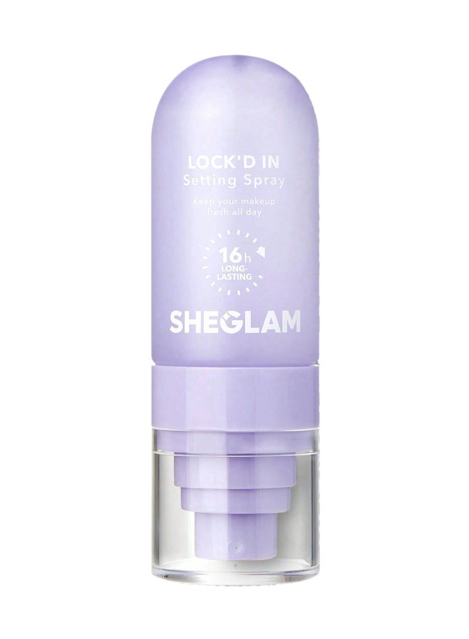 SHEGLAM Lock'd In Setting Spray White  - Image 1