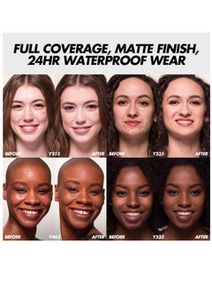 Make Up For Ever Matte Velvet Skin Full Coverage Foundation - Y315 30ml Sand - pnsku/N70138349V/45/_/1735537711/554b026e-5225-4480-87ec-80a10624868f