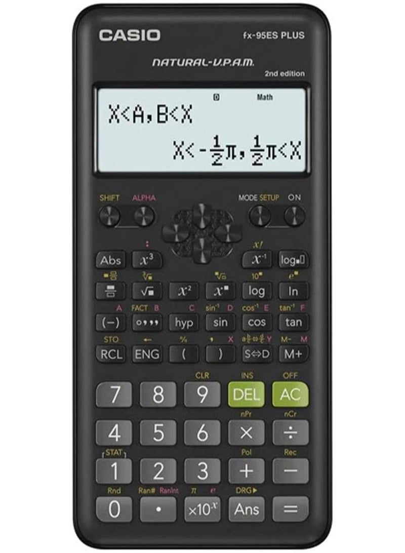 Casio FX-95ESPLUS-2WDTV Digital Calculator Black - pnsku/N70138368V/45/_/1735541195/97fc7b8b-386c-4cb4-af41-e59daffafddb