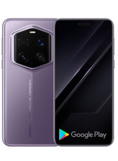 Magic 7 RSR Porsche Design Smartphone Purple | 16GB RAM + 512GB Storage | Snapdragon 8 Elite Chip | 6.8” LTPO OLED 120Hz Display | Quad Camera (200MP+50MP+50MP+TOF) | 5850mAh Battery | IP68 | Android 15 | Luxury Design with Google play Chinese version