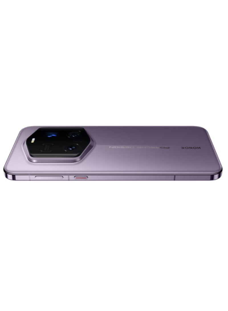 Honor - Magic 7 RSR Porsche Design Smartphone Purple | 16GB RAM + 512GB Storage | Snapdragon 8 Elite Chip | 6.8” LTPO OLED 120Hz Display | Quad Camera (200MP+50MP+50MP+TOF) | 5850mAh Battery | IP68 | Android 15 | Luxury Design with Google play Chinese version - Image 1
