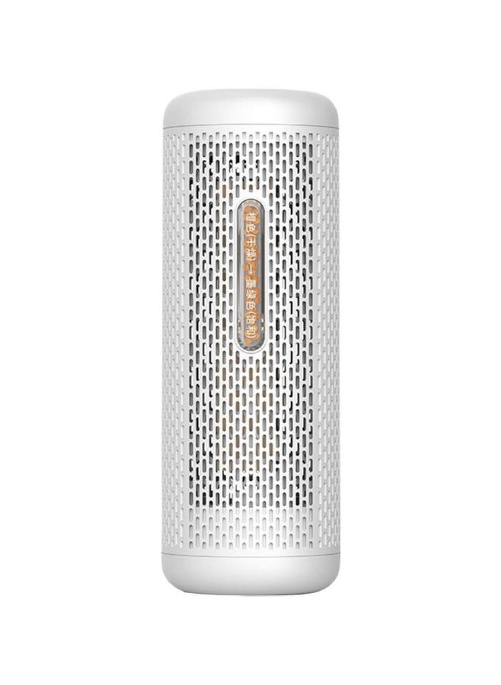 Deerma Electric Dehumidifier 20W Power, Compact and Portable Design, Rechargeable, Environmentally Friendly, 3 Peaces PTC Drying Technology, Visible Drying Indicator and Quiet Operation - DEM-CS50MW White  - Image 2