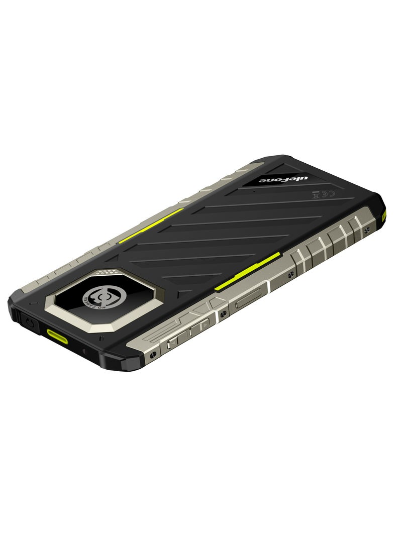 Ulefone - No Camera Mobile Octa-core Android 13 Black+Green RAM 8GB ROM 256GB Smartphone - Image 1