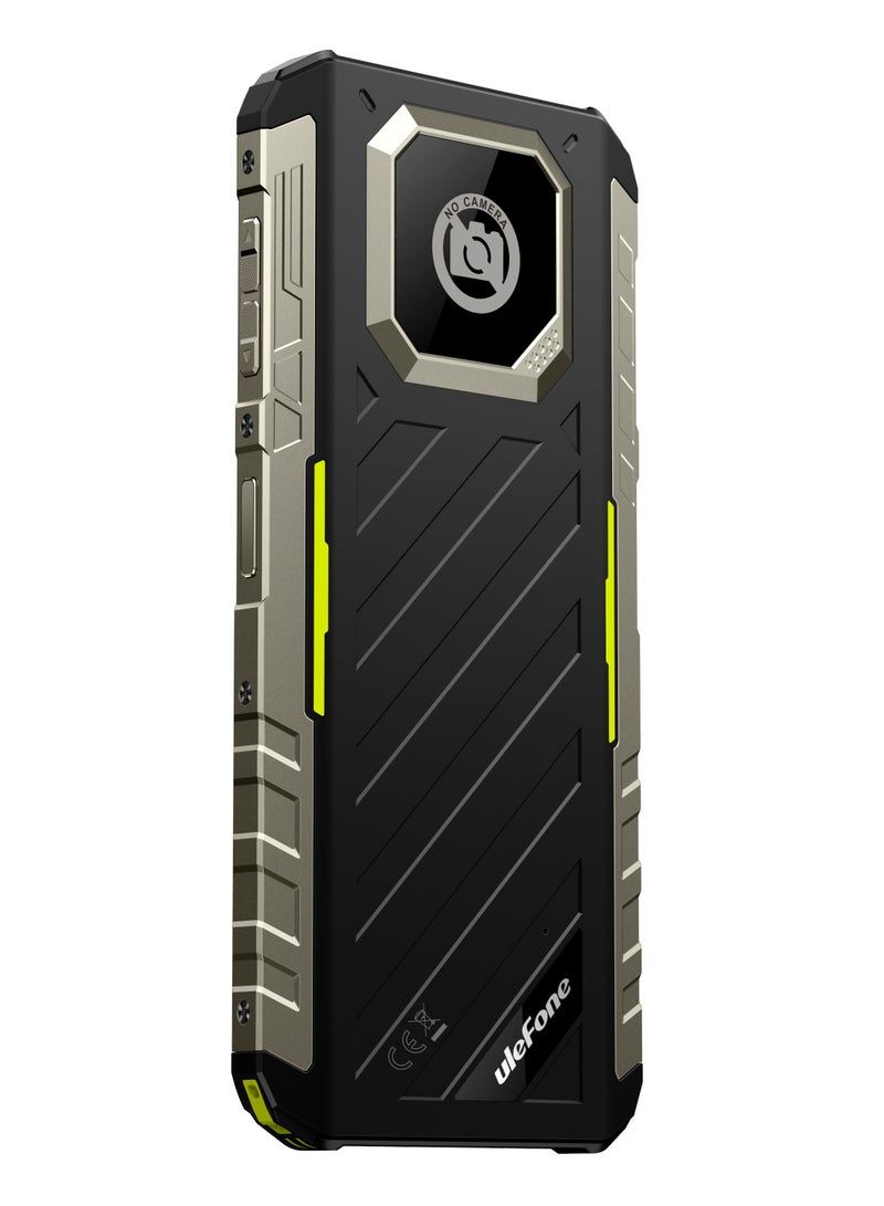 Ulefone - No Camera Mobile Octa-core Android 13 Black+Green RAM 8GB ROM 256GB Smartphone - Image 1