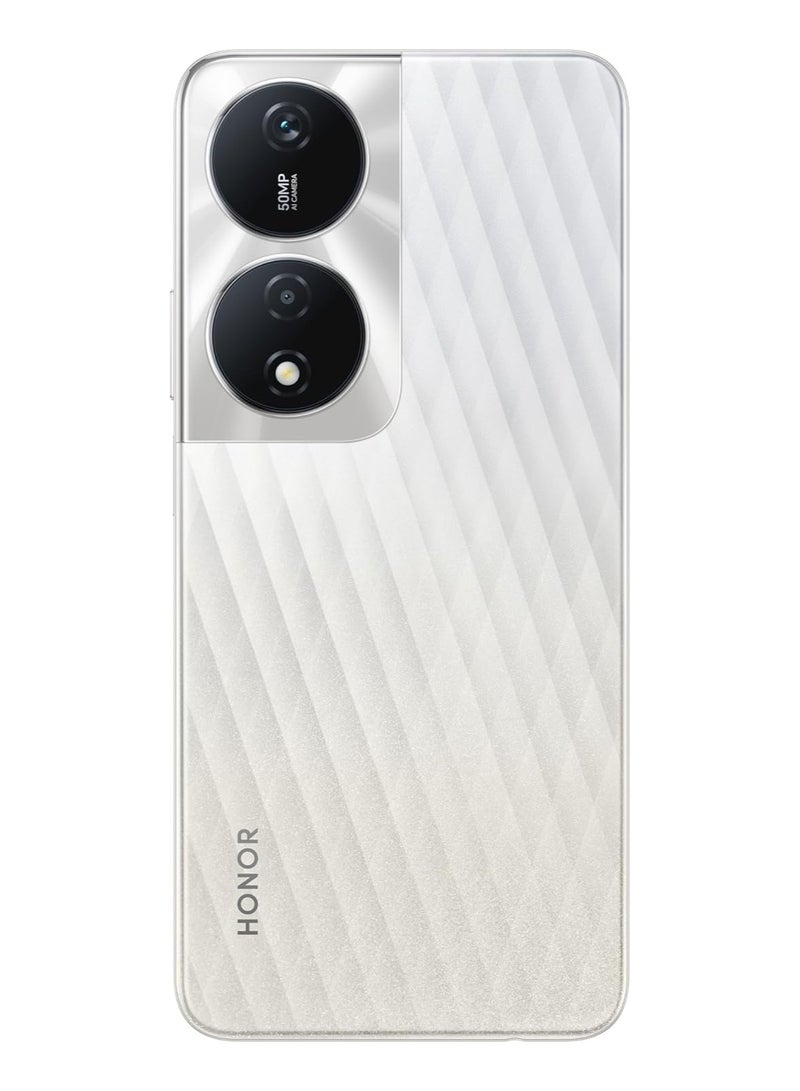 Honor - X7b 5G Dual SIM 8GB RAM 256GB ROM Crystal Silver - International Version - Image 1
