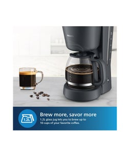 Philips Drip Coffee Maker 2.15 kg 1000 W HD7430 Black  - Image 3
