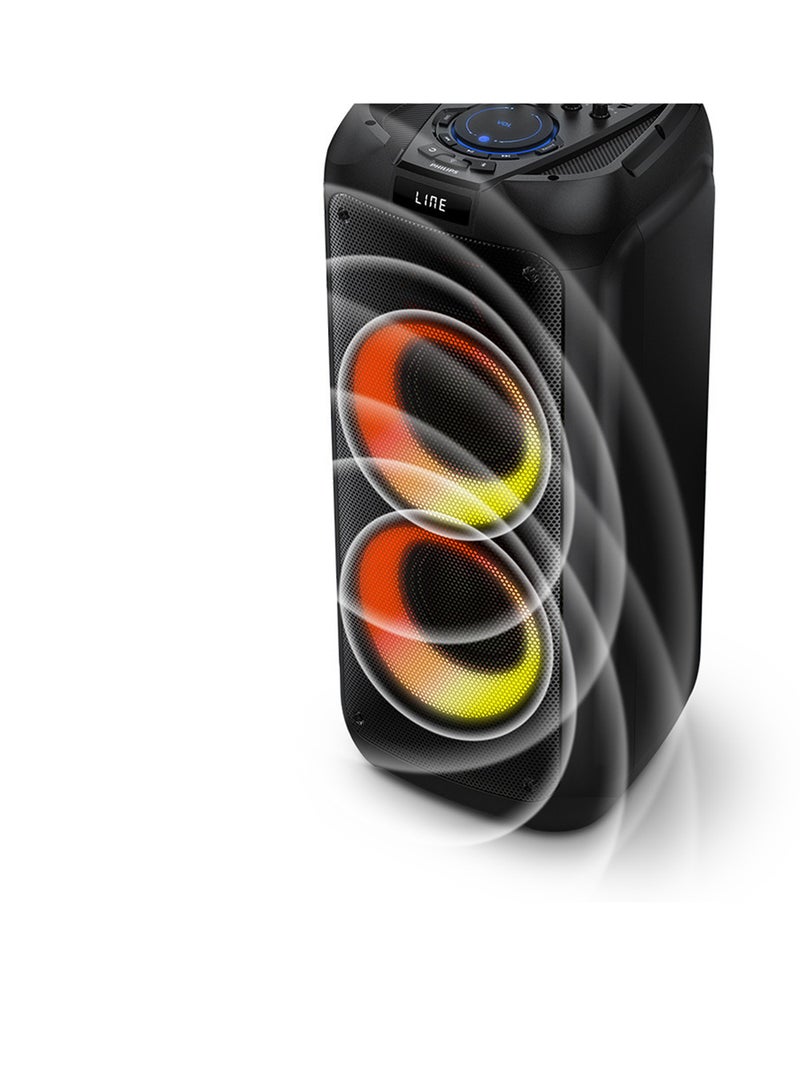 Philips - Bluetooth Party Speaker TAX4209/73 Black - Image 1