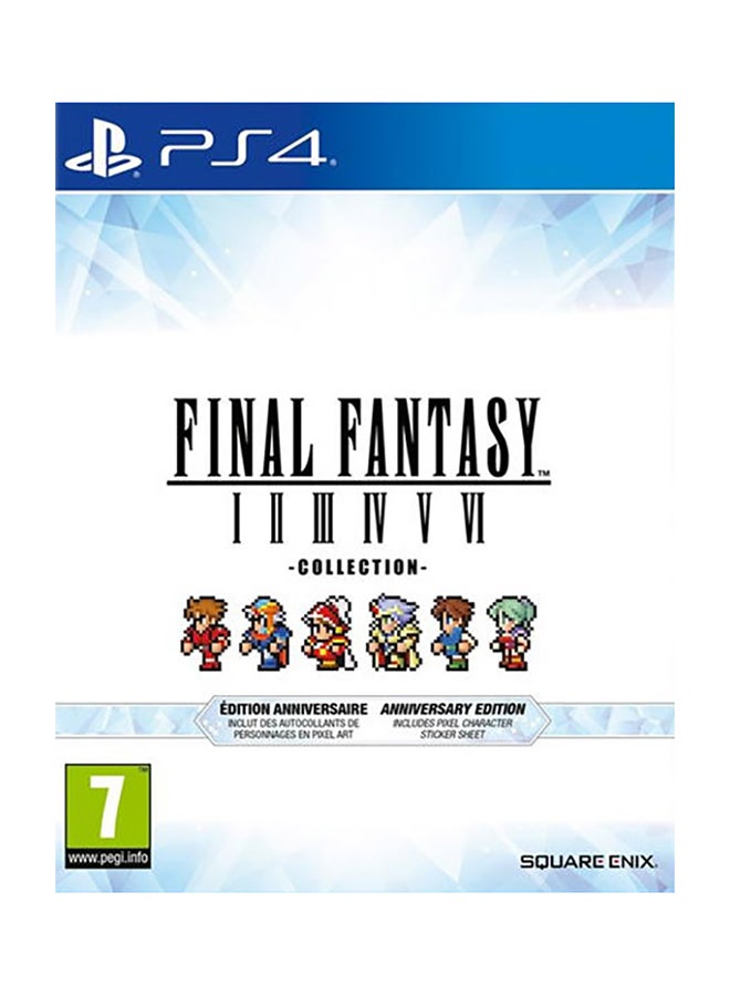 سكوير انيكس Final Fantasy I-VI Anniversary Edition - PlayStation 4 (PS4) 