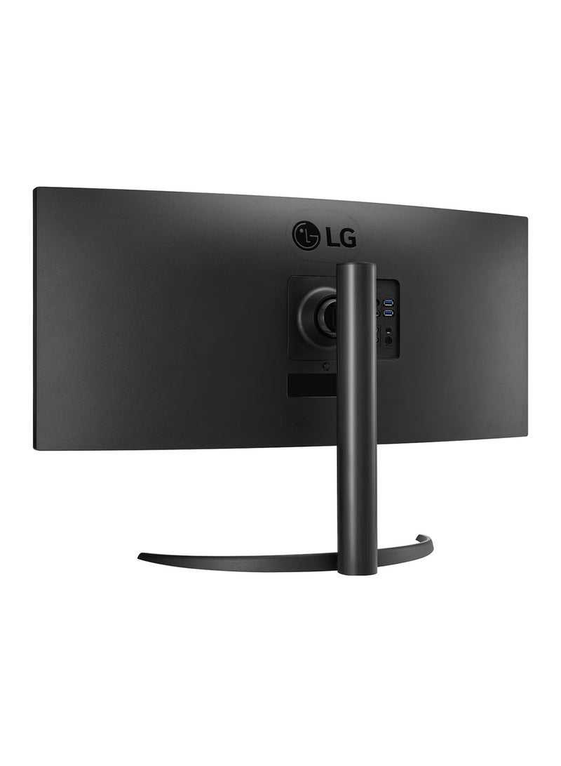 LG - 34" UltraWide QHD Curved Monitor with USB Type-C™ Black - Image 1