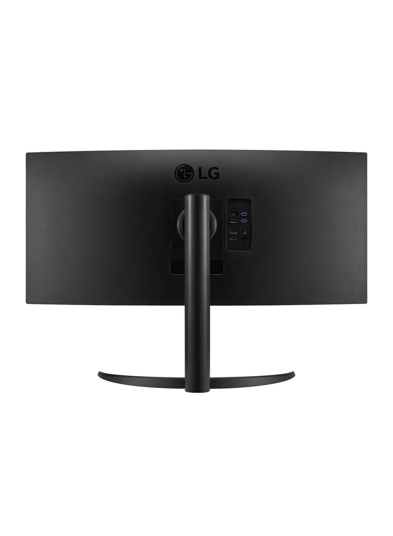 LG - 34" UltraWide QHD Curved Monitor with USB Type-C™ Black - Image 1