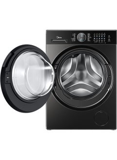 Midea 10KG Front Load, Flat Elegant Design, Washing Machine with Lunar Dial, 1400 RPM, Smart, 14 Programs, Fully Automatic Washer, Digital LED Display, BLDC Inverter, Wi-Fi Connectivity 10 kg MF210W100WB/T-GCC Titanium  - Image 3