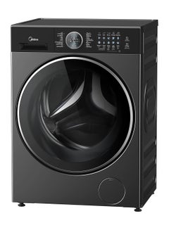 Midea 10KG Front Load, Flat Elegant Design, Washing Machine with Lunar Dial, 1400 RPM, Smart, 14 Programs, Fully Automatic Washer, Digital LED Display, BLDC Inverter, Wi-Fi Connectivity 10 kg MF210W100WB/T-GCC Titanium  - Image 2