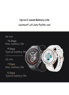 WATCH GT 5 Pro 46mm Smartwatch, Sharp-Edged Design Watch, up to 14 Days Battery Life, Pro-level Sports, iOS and Android + FreeBuds 5i Earbuds + Extra 3 Months Warranty Titanium - pnsku/N70138556V/45/_/1735624057/7cf29d72-d68c-4de8-9fbb-c076b7b9fba5