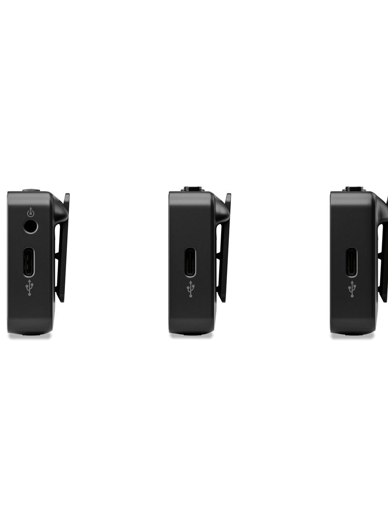 RODE - Wireless GO Gen 3 Compact Wireless Microphone System WIGOGEN3 Black - Image 1