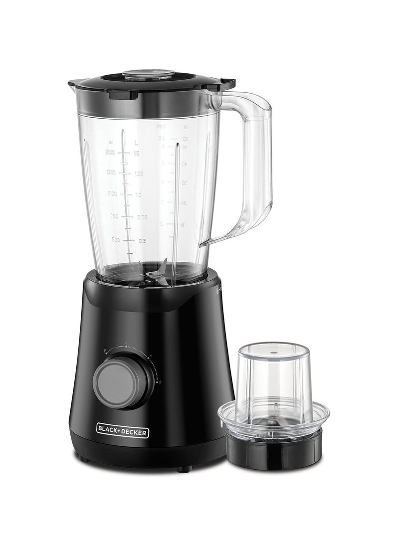 بلاك اند ديكر 1.5L Blender with Grinding Mill - 500 W BX530-B5 Black  - Image 5