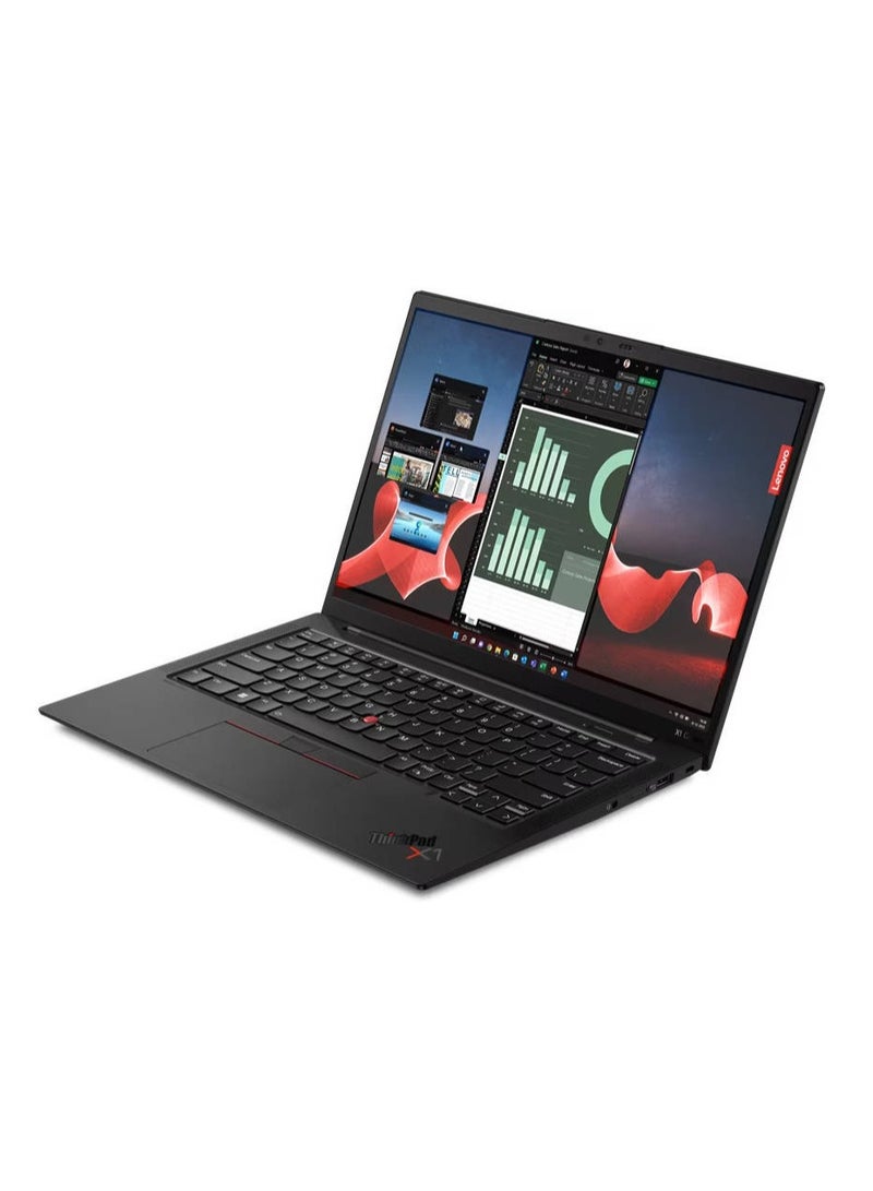 Lenovo ThinkPad X1 Carbon Gen 11 Laptop, 14 inch WUXGA IPS 60Hz Touch Display, Intel Core i7-1355U, 16GB RAM, 512GB SSD, Intel Iris Xe Graphics, Keyboard, Windows 11 Pro English Deep Black  - Image 3