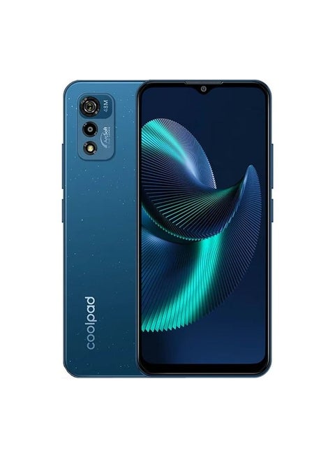 COOL 20+ Smartphone Android Helio G85 6GB 128GB 48MP Triple Camera 4500mAh Battery Dual SIM 4G Cellphone (Blue)
