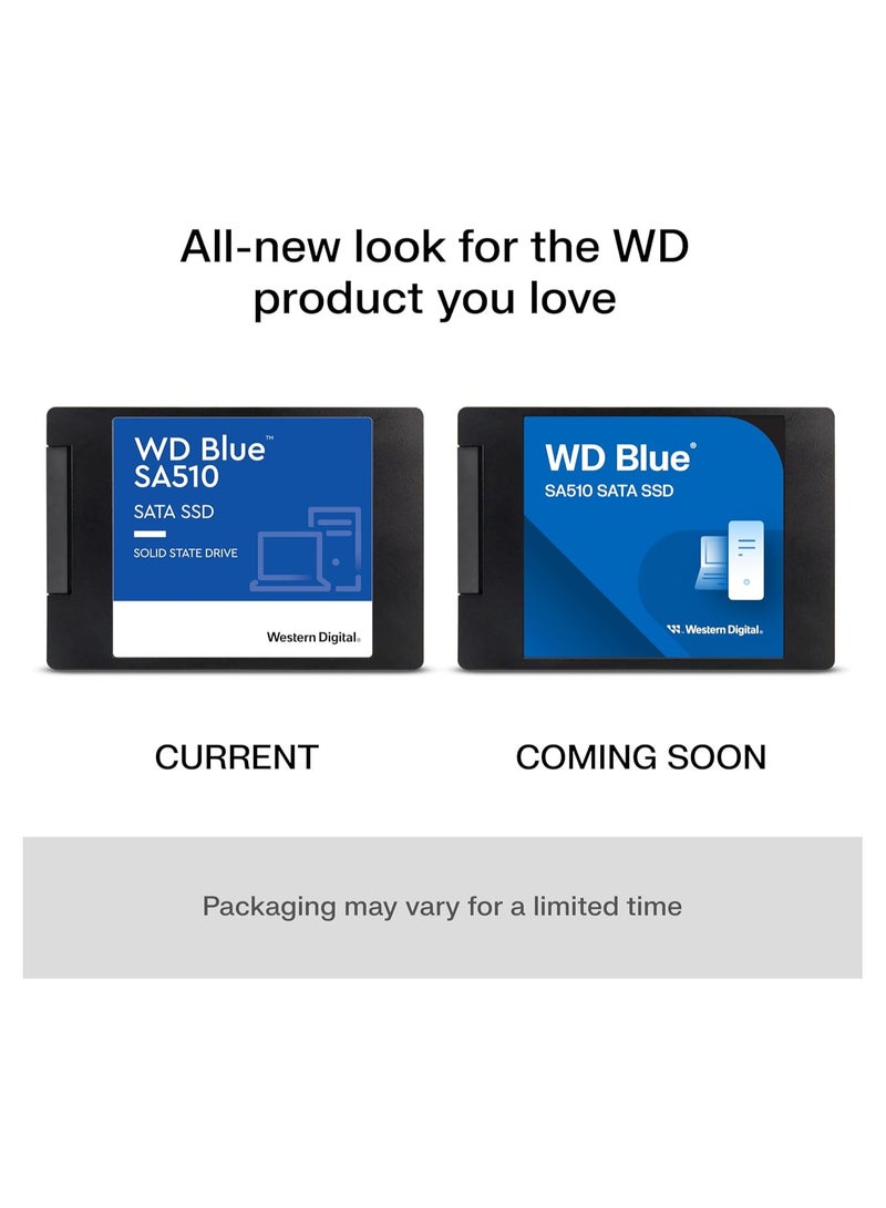 دبليو دي SOLID STATE DRIVE-WESTERN DIGITAL BLUE SA510 4TB-WDS400T3B0A 4 TB  - Image 1