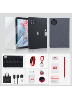 C idea 10.1 Inches Tablet, 5G Android Tablet with Dual SIM,10000mAh Battery With Bluetooth Keyboard, Mouse and Speaker CM8800plus-Black  - Image 2
