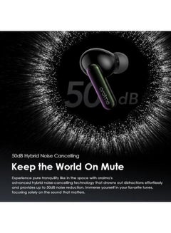Oraimo SpaceBuds Hybrid ANC True Wireless Earbuds Customized Voice Prompt Space Space Grey  - Image 4