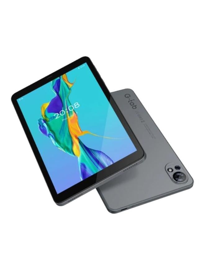 جي تاب جهاز تابلت G-Tab T8s (واي فاي) - 64 جيجابايت/4 جيجابايت - رمادي + غلاف وردي - Image 3