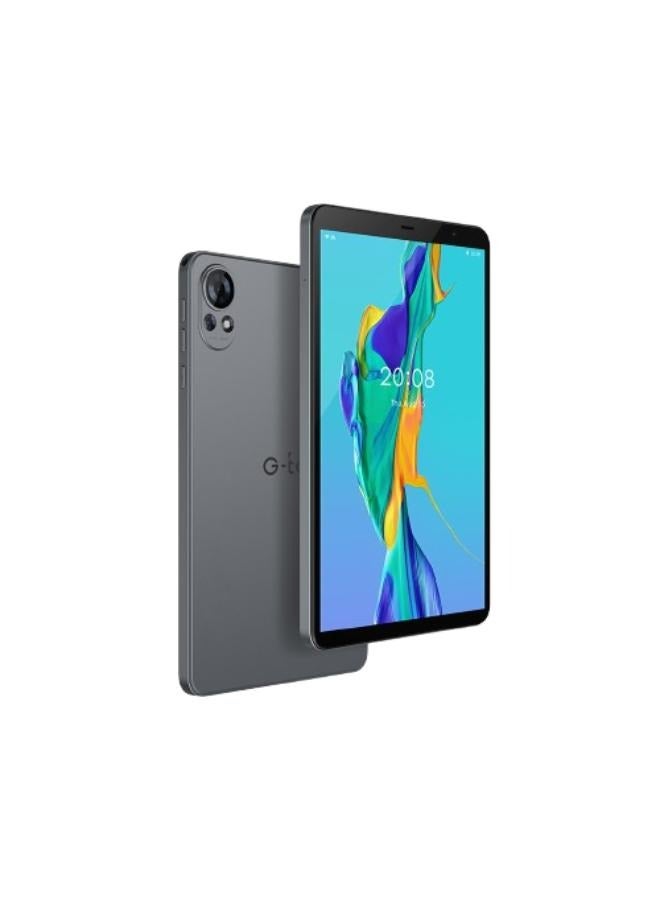 جي تاب جهاز تابلت G-Tab T8s (واي فاي) - 64 جيجابايت/4 جيجابايت - رمادي + غلاف وردي - Image 2