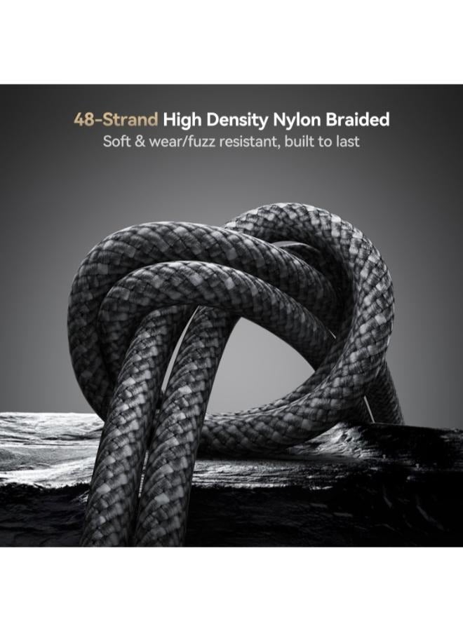 جوي روم JOYROOM S-A50 3A 480Mbps Fast Charging Cable, USB-A to Type-C Cable, Length: 1.2m (Dark Grey) dark gray - Image 5