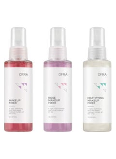 Mini Makeup Setting Trio Set 54 ml. rose