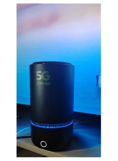 زين Greenpacket 5G CPE E5 3600Mbps High Gain Antenna 2.5Gbps Ethernet Port Only Zain Sim Card E5-250MK | Black  - Image 3