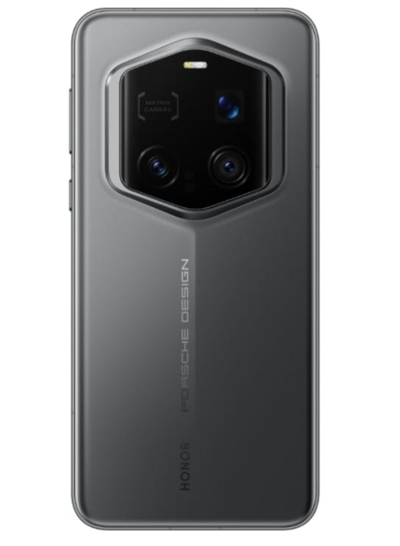 Honor - Magic 7 RSR Porsche Design Smartphone Agate Grey | 16GB RAM + 512GB Storage | Snapdragon 8 Elite Chip | 6.8” LTPO OLED 120Hz Display | Quad Camera (200MP+50MP+50MP+TOF) | 5850mAh Battery | IP68 | Android 15 | Luxury Design with Google play Chinese version - Image 1