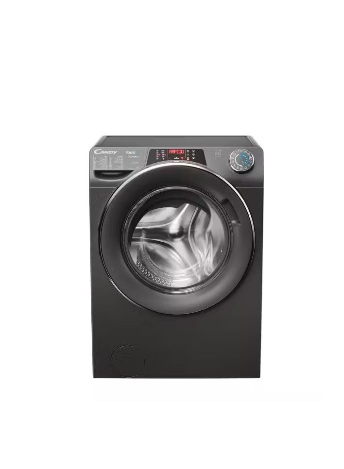 كاندي Washing Machine Inverter - 14 kg RO14146DCRT-EGY Silver  - Image 1
