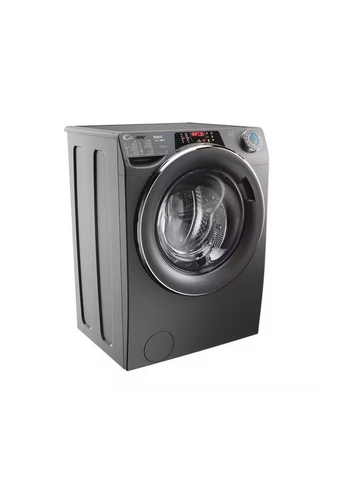 كاندي Washing Machine Inverter - 14 kg RO14146DCRT-EGY Silver  - Image 2