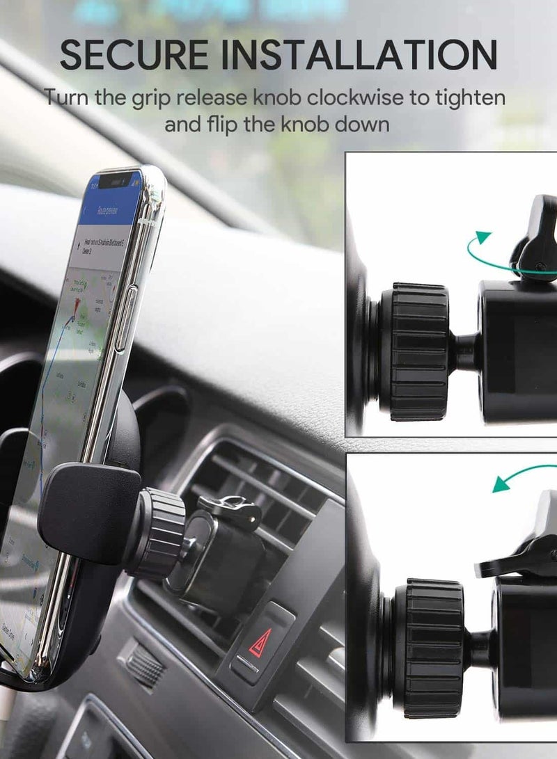 Aukey Car Mobile Holder HDC48-BK Black - Image 3