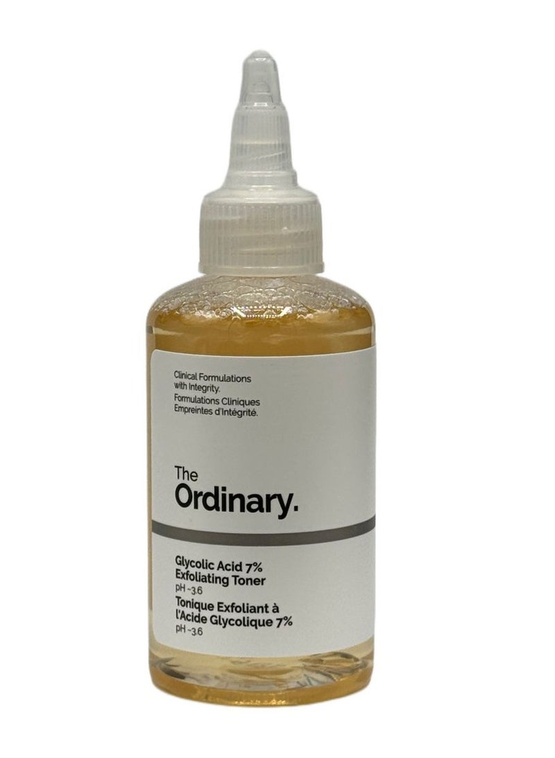 ذا اورديناري Glycolic Acid 7% Toning Solution - White 100ml  - Image 2