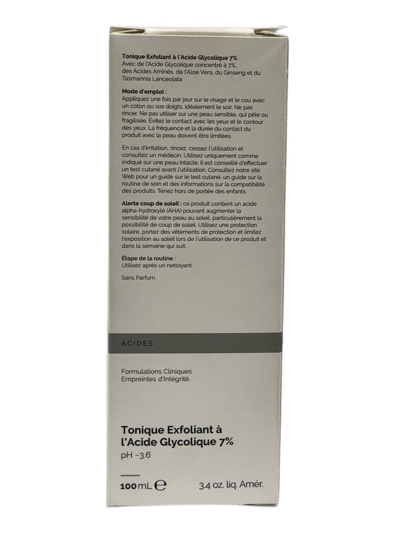 ذا اورديناري Glycolic Acid 7% Toning Solution - White 100ml  - Image 5