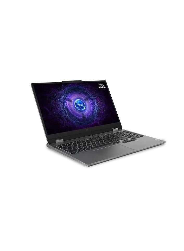 لينوفو Lenovo LOQ 15IRX9 Gaming Laptop Intel Core i7-14700HX 512GB SSD 16GB Ram Nvidia GeForce RTX 4060 8GB 15.6" Inch FHD - Luna Grey Arabic Luna Grey - Image 4