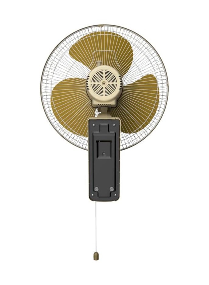 KHIND Wall Fan Metal Blade16-inch 3-Speed Option Auto Oscillation 100% Copper Motor 2-Year Warranty 55 W WF1601M Gold/Mocha  - Image 5