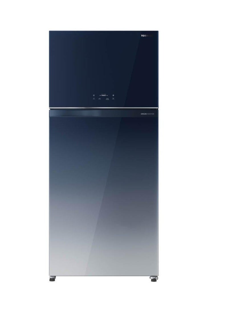 توشيبا Refrigerator 15.7 Cuft Freezer 5.8Cuft Inverter Gradation Glass Door 380 kW GR-RT835WE-PGU(GG) Gradation Glass  - Image 1