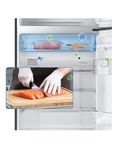توشيبا Refrigerator 15.7 Cuft Freezer 5.8Cuft Inverter Gradation Glass Door 380 kW GR-RT835WE-PGU(GG) Gradation Glass  - Image 4