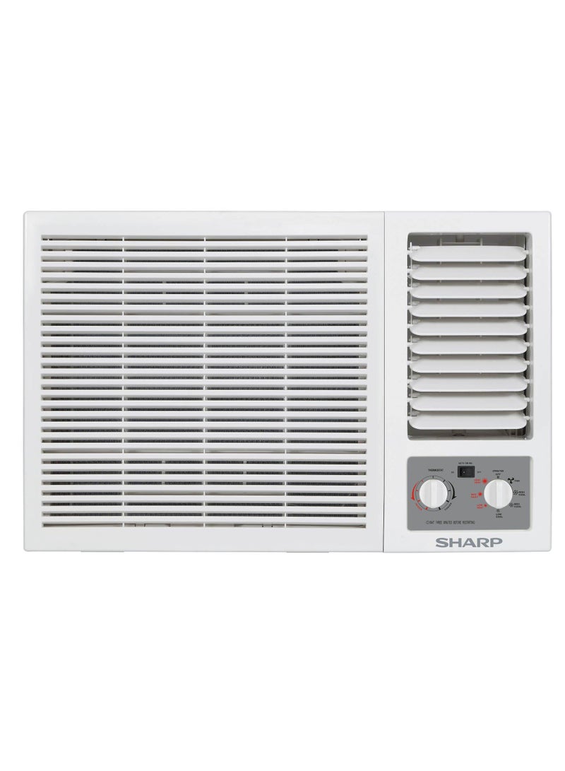 شارب Window AC 18000 BTU Cold Only Rotary Compressor 5.28 kW AF-A18BTSC White  - Image 1