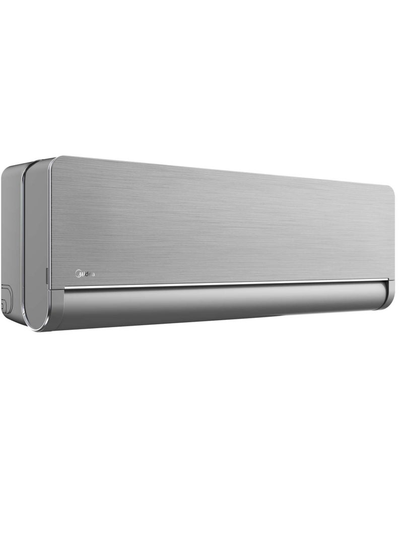 Midea - IcyBlast Split AC 18000 BTUHeatCoolInverterWifiEcoMaster Gray color 5.28 kW MSTXCV18HRNXT Grey - Image 1