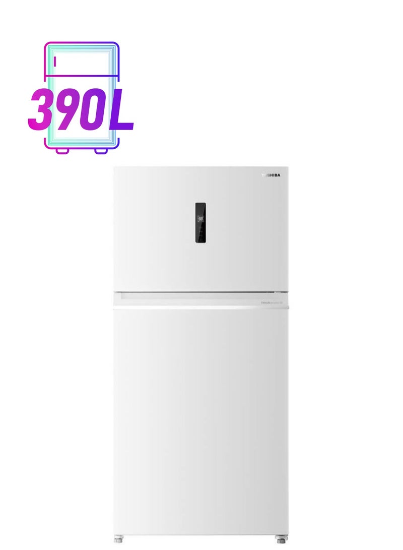 توشيبا Refrigerator 13.8 Cuft Freezer 5.8 Cuft Inverter White 365 kW GR-RT735WE-PMU(01) White  - Image 1