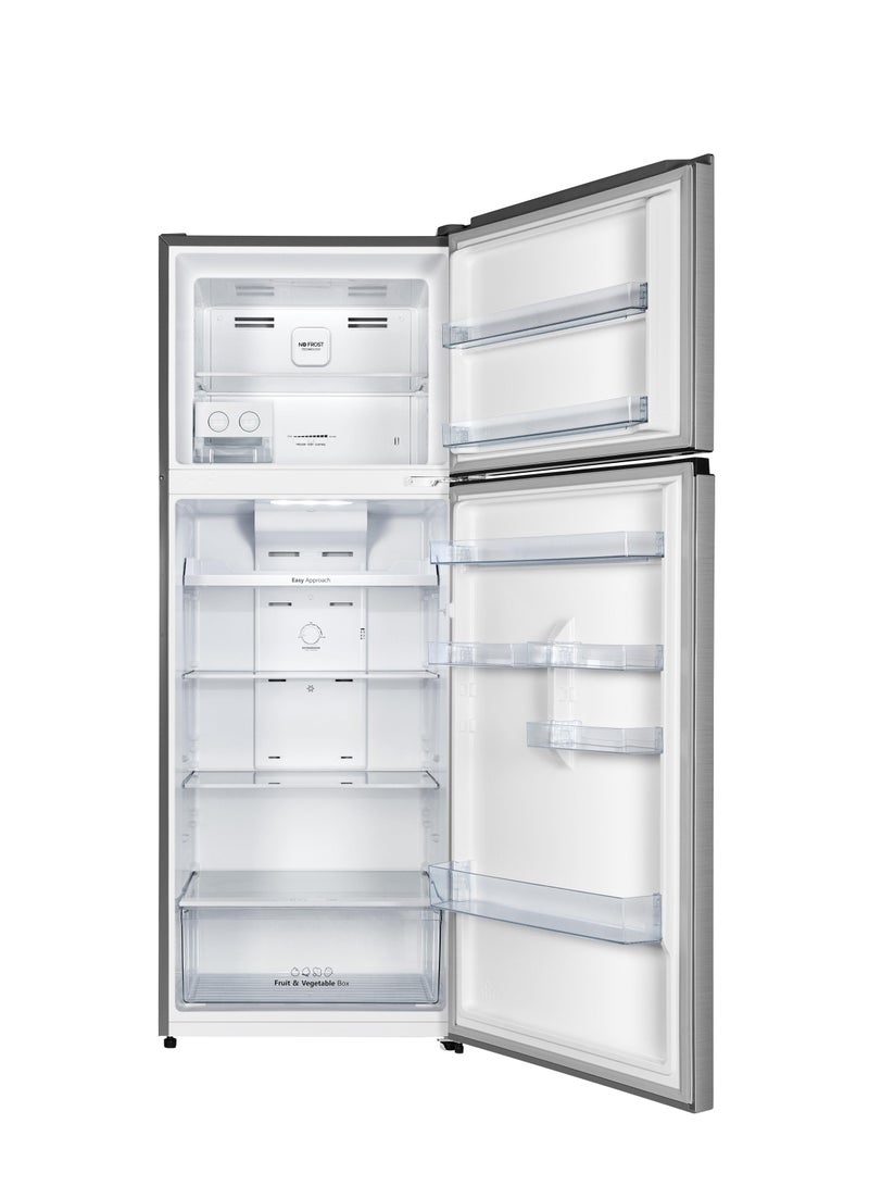 هايسنس Refrigerator 13Cuft Freezer 3.5Cuft Inverter Multi Air Flow Color Silver 307 kW RT59W2NOI Silver - Image 2